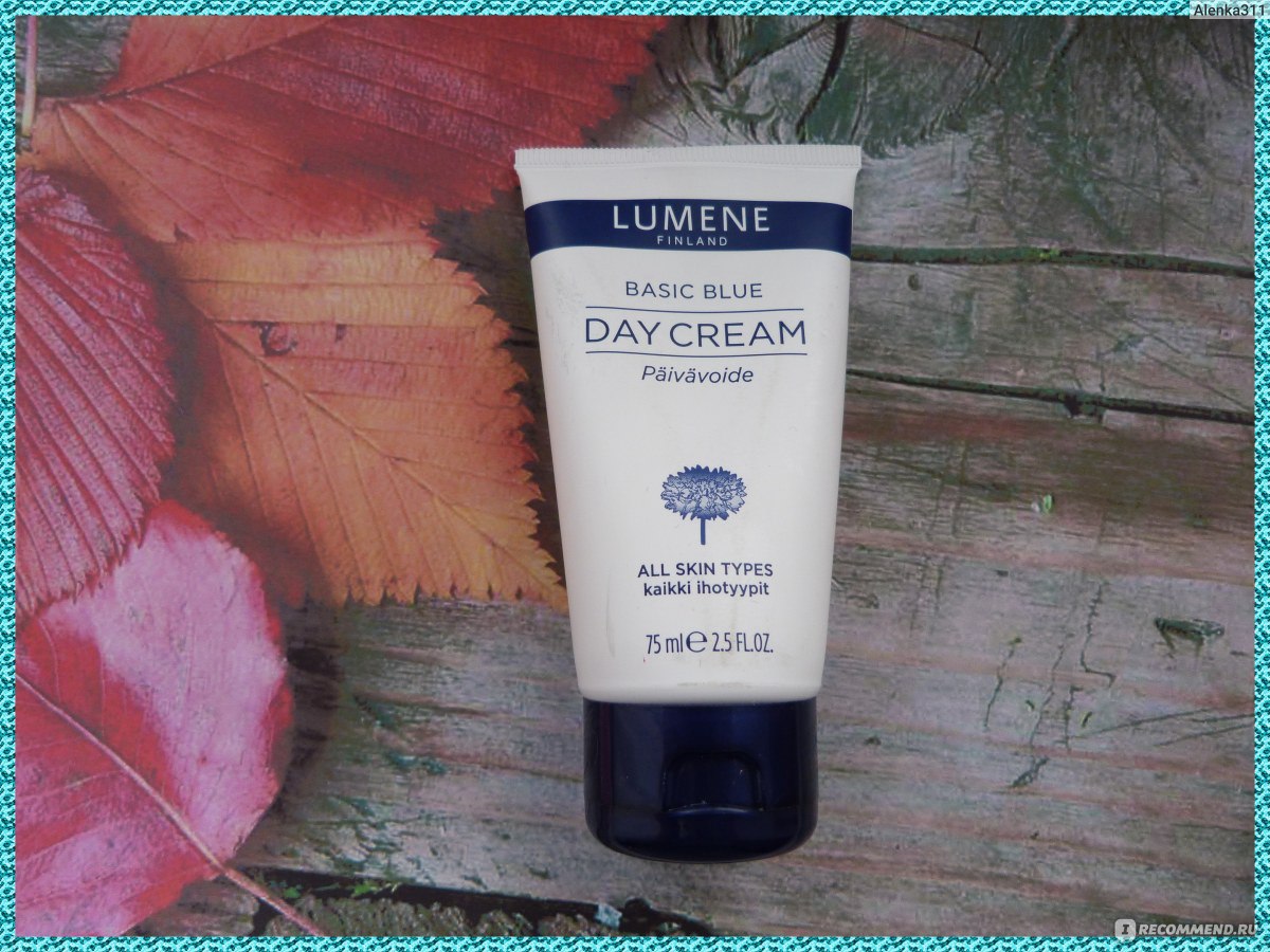 Крем для лица Lumene BASIC BLUE Увлажняющий дневной крем - «Люмене как ...