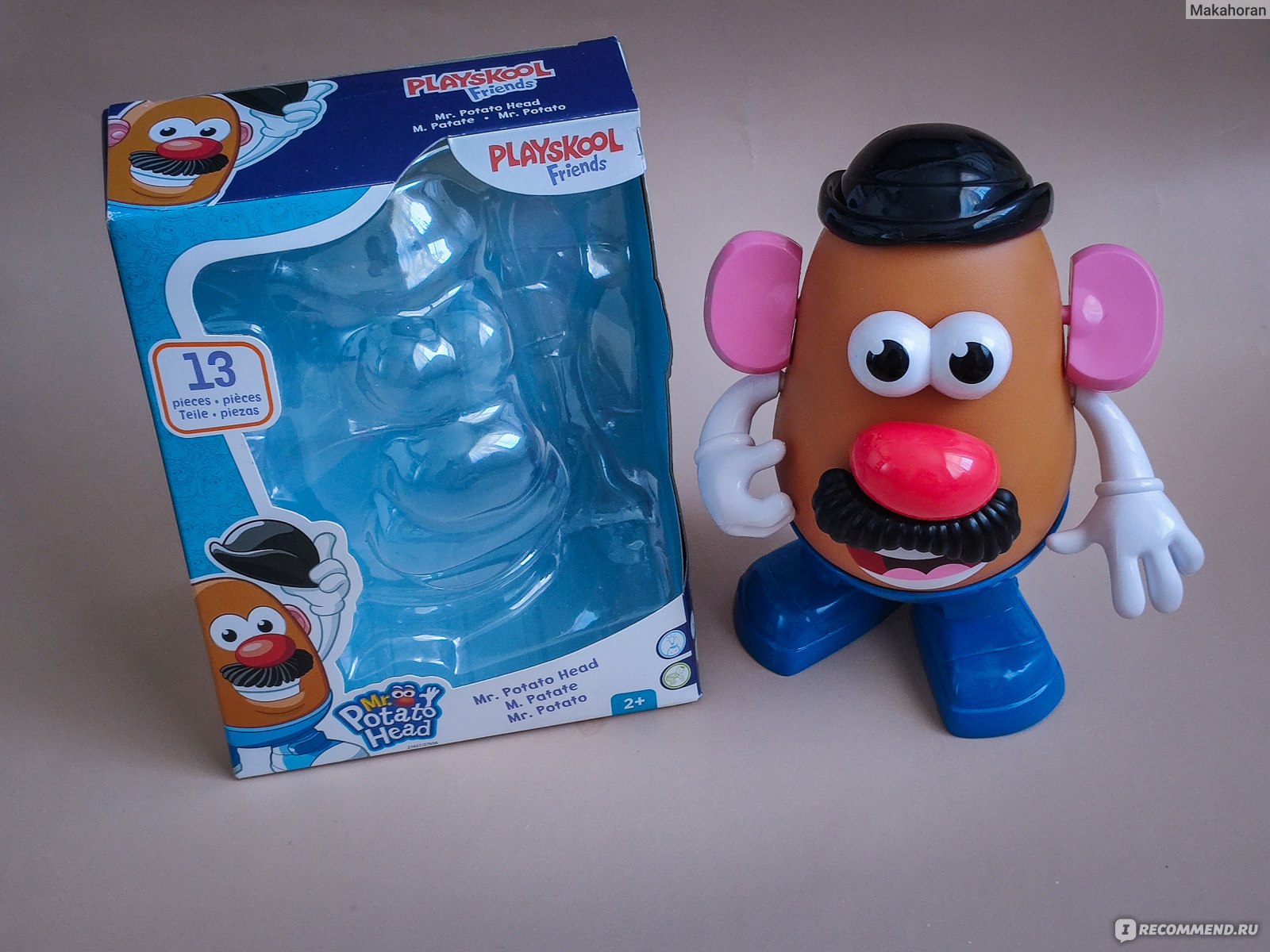 Hasbro Игровой набор Mr Potato Head Мистер Картофельная голова - «Изучаем  части лица и развиваем воображение детей с забавным Мистером Картофельная  голова 🥔 Варианты использования игрушки» | отзывы