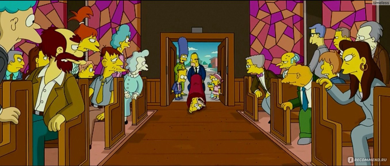 В центре сюжета безбашенная семья Симпсонов, каждый раз попадающая в различ...