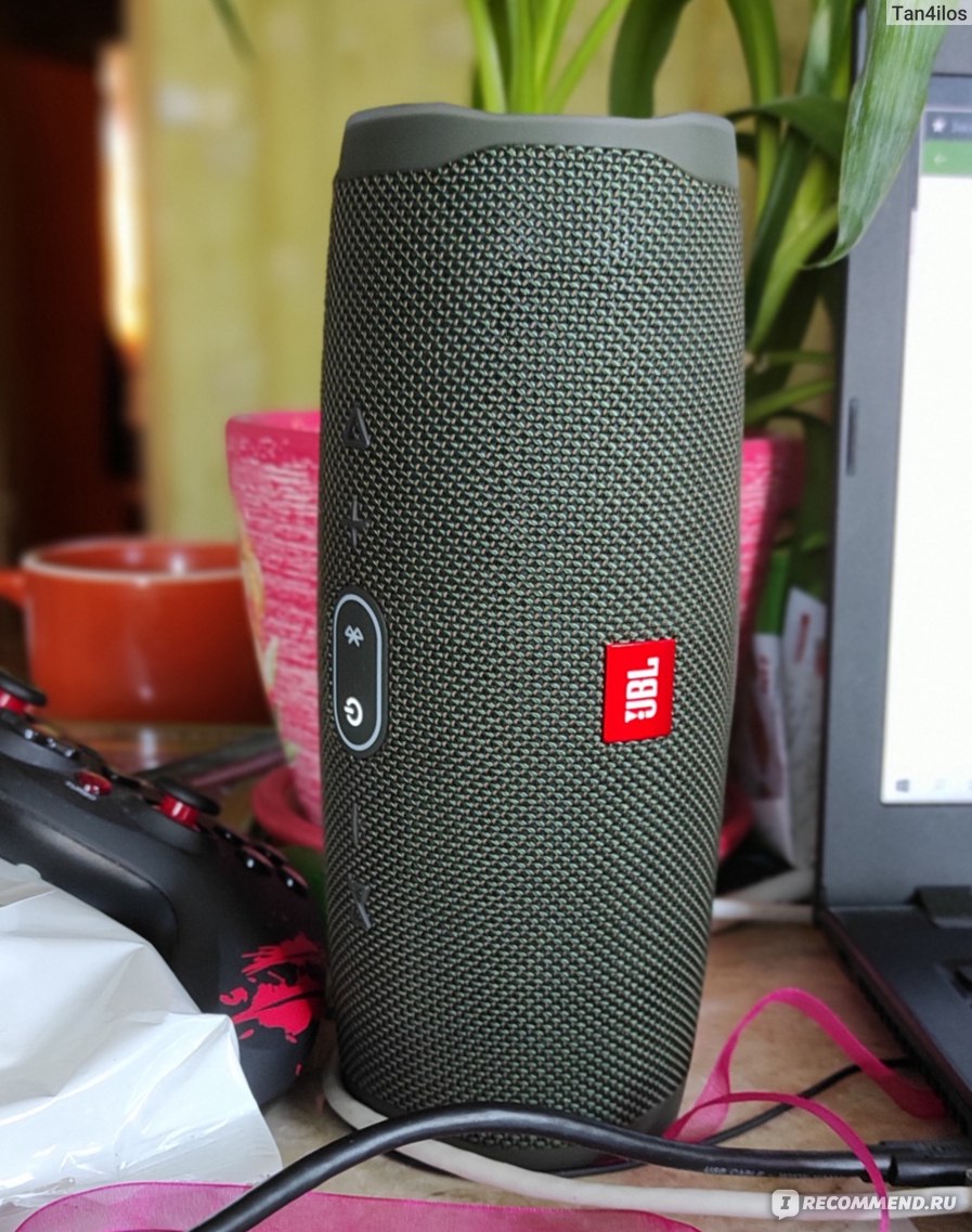 Портативная колонка JBL Charge 4 - «Маленький бочонок, который звучит как  большой музыкальный центр.» | отзывы