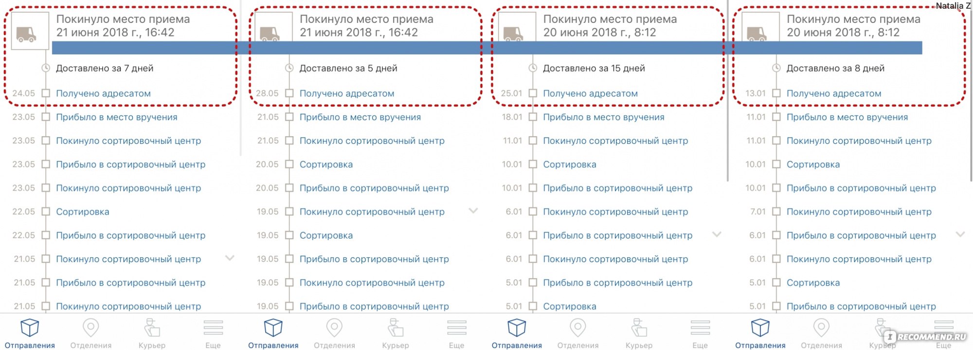 Почта России - «Искусственно растянутые сроки доставки и 