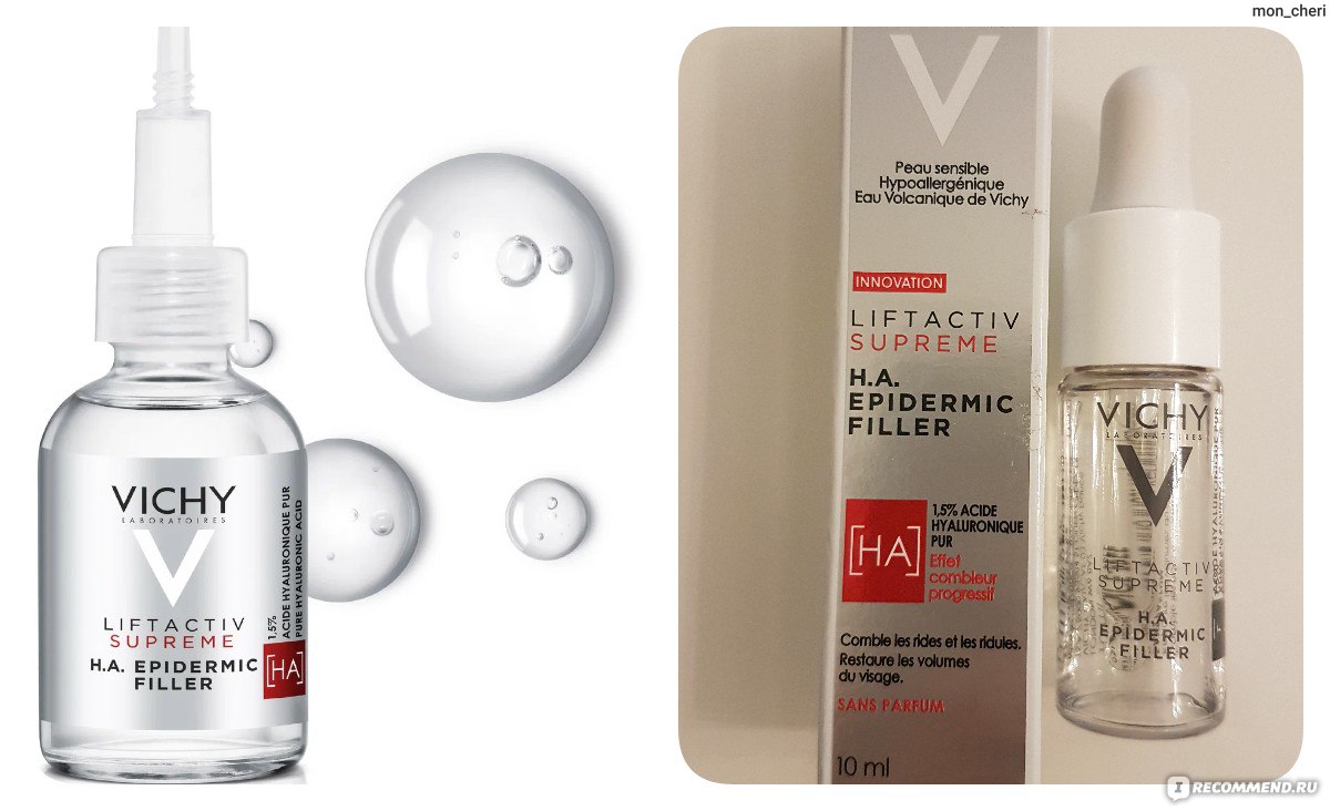 Vichy liftactiv supreme ha epidermic filler