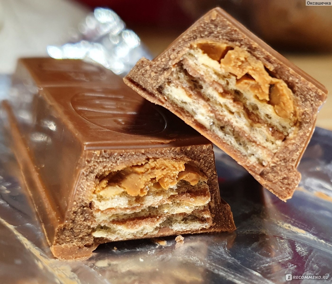 Вафельный батончик Nestle Kit kat peanut butter c арахисовой пастой -  «🥜Интересная новинка🍫 для любителей арахисовой пасты. » | отзывы