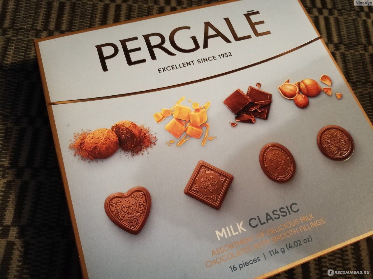 Набор конфет pergale Truffles Classic 200 г