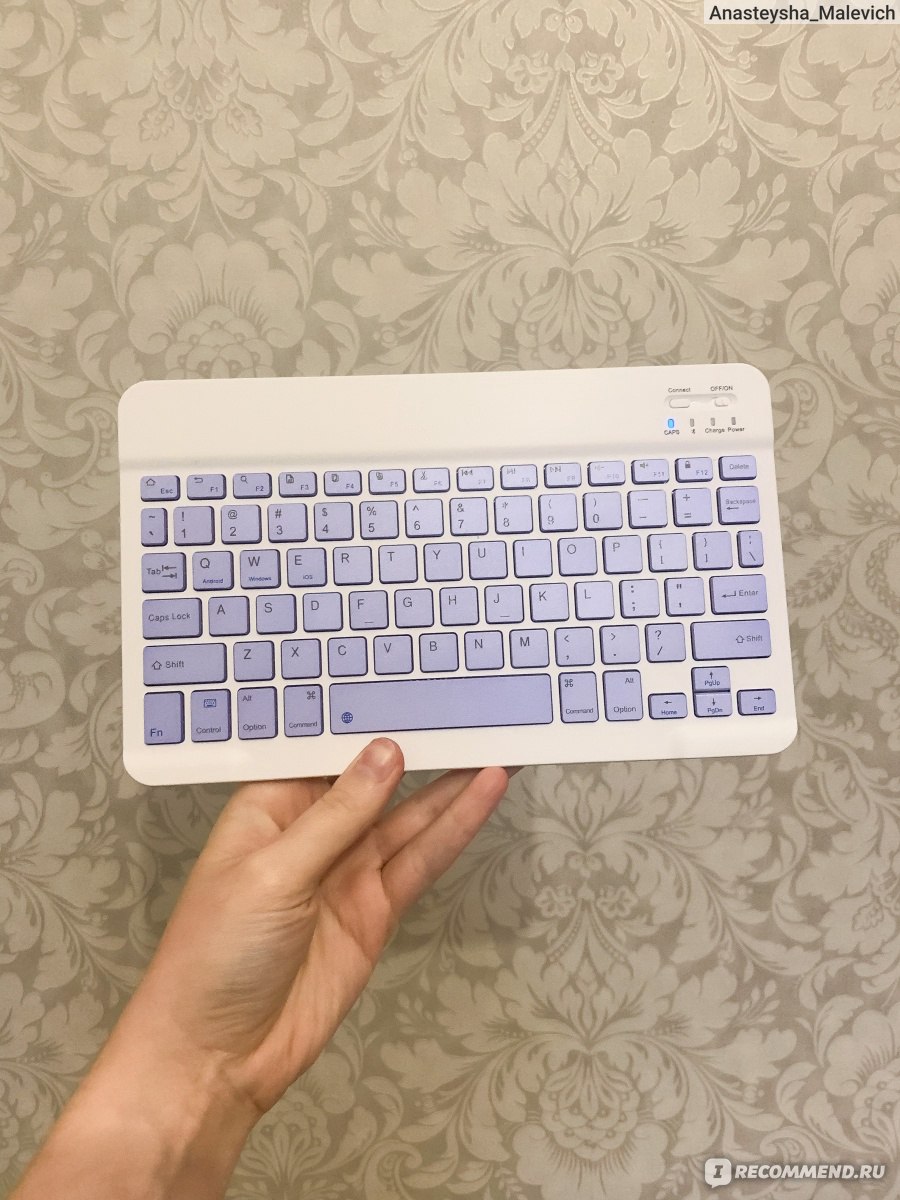 Беспроводная клавиатура Aliexpress Slim Portable Mini Wireless Bluetooth  Keyboard and Mouse For Tablet Laptop Smartphone iPad IOS Android Phone  Russian Spanish - «Если Вы, как и я, пишете отзывы с телефона или