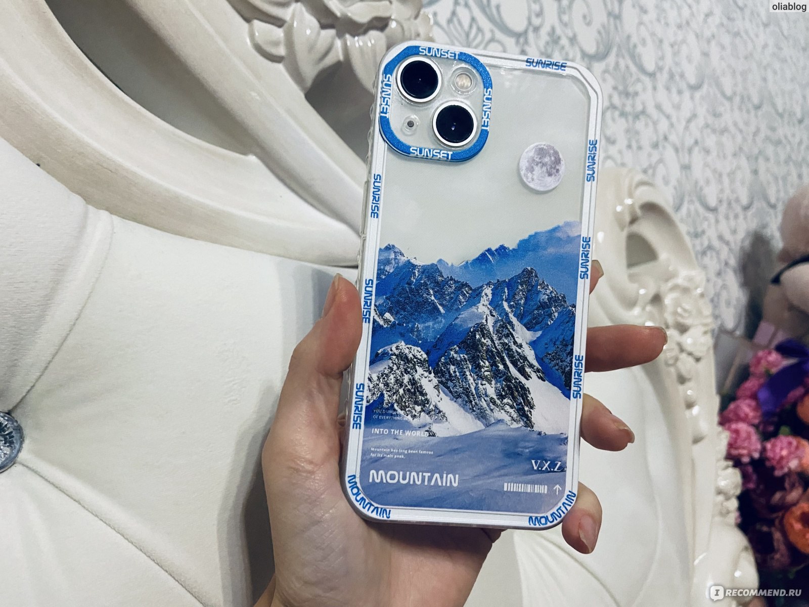 Чехол для телефона Aliexpress Snow Mountain Sunset Phone Case For iPhone 13  12 Mini 11 Pro Max XR X XS Max 7 8 Plus Soft Shockproof Bumper Clear Back  Cover - «🏔