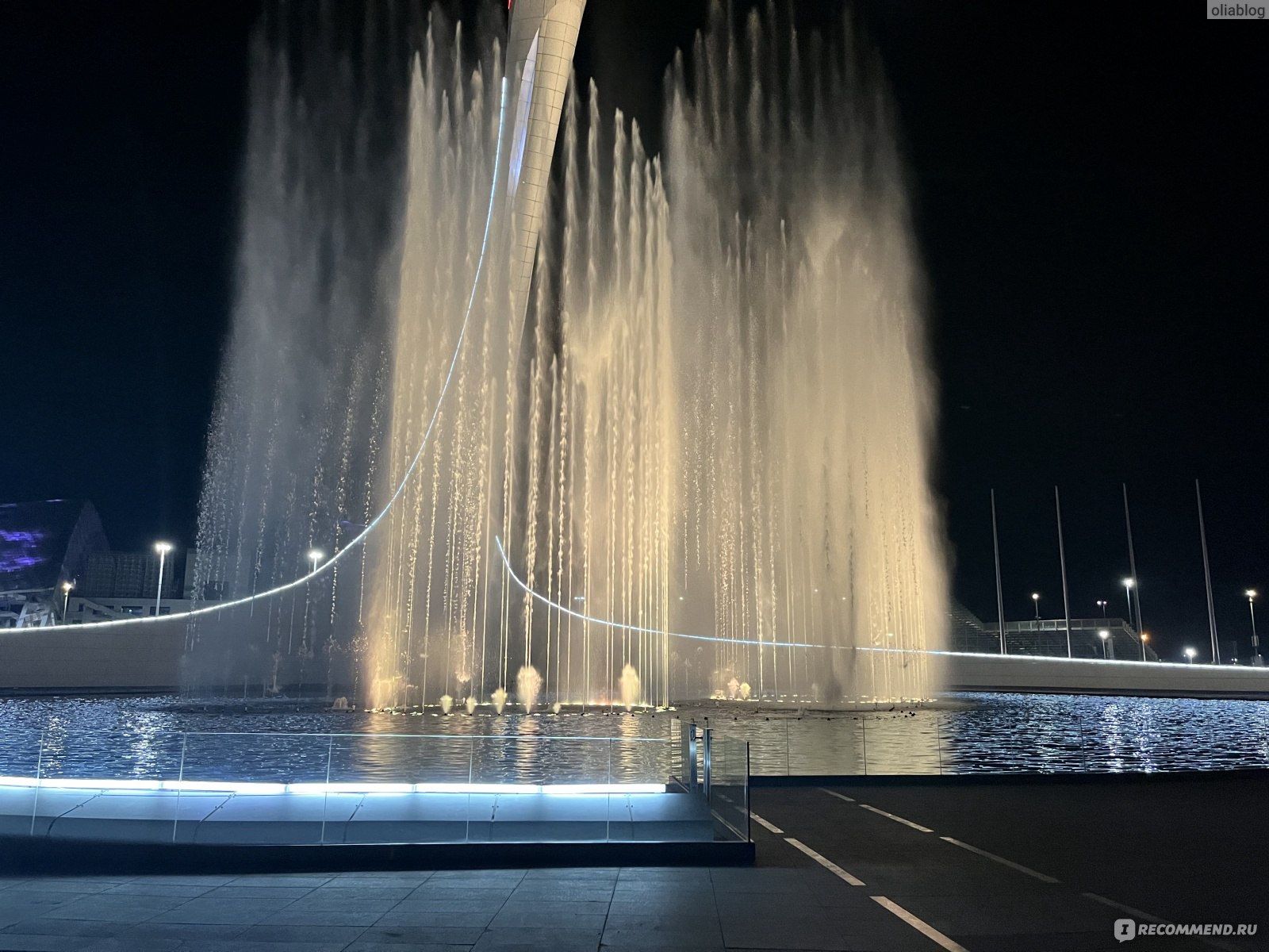 Набережная Новосибирск 2022 фонтан
