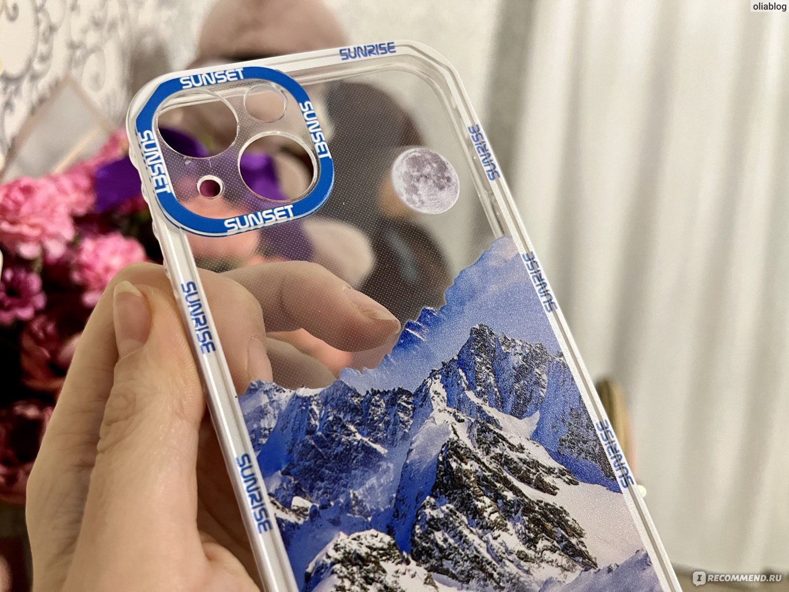 Чехол для телефона Aliexpress Snow Mountain Sunset Phone Case For iPhone 13  12 Mini 11 Pro Max XR X XS Max 7 8 Plus Soft Shockproof Bumper Clear Back  Cover - «🏔