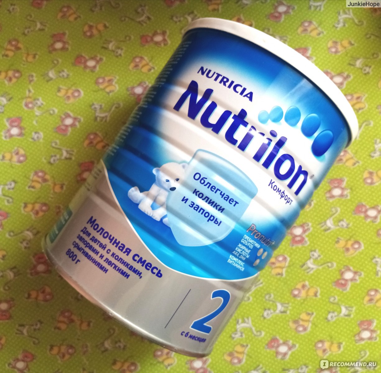 Nutricia "Nutrilon Комфорт 2" (с 6 до 12 месяцев)