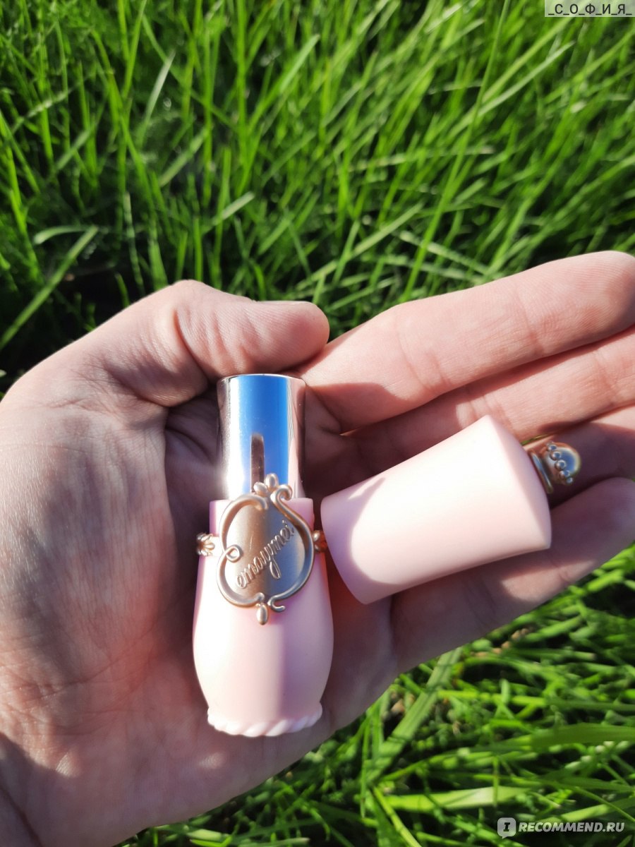 Бальзам для губ Elecool Увлажняющий с оттенком с натуральным цветком  фото