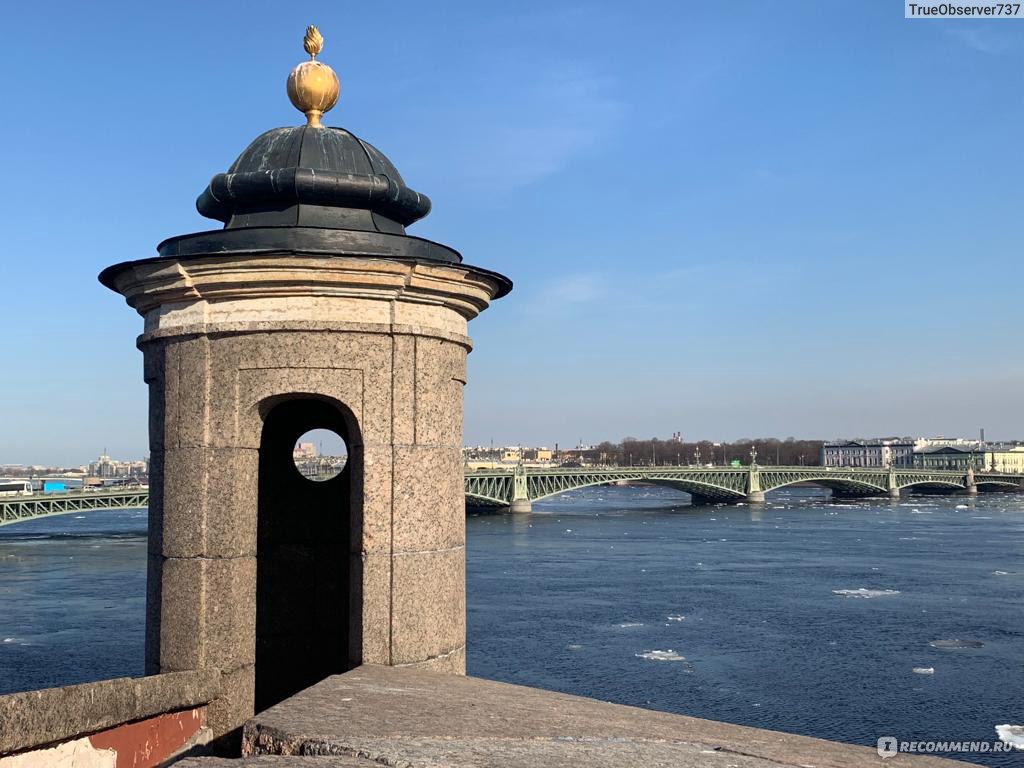 Невская панорама Петропавловской крепости