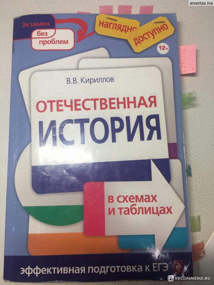 Отечественная история в схемах и таблицах. В. В. Кириллов фото