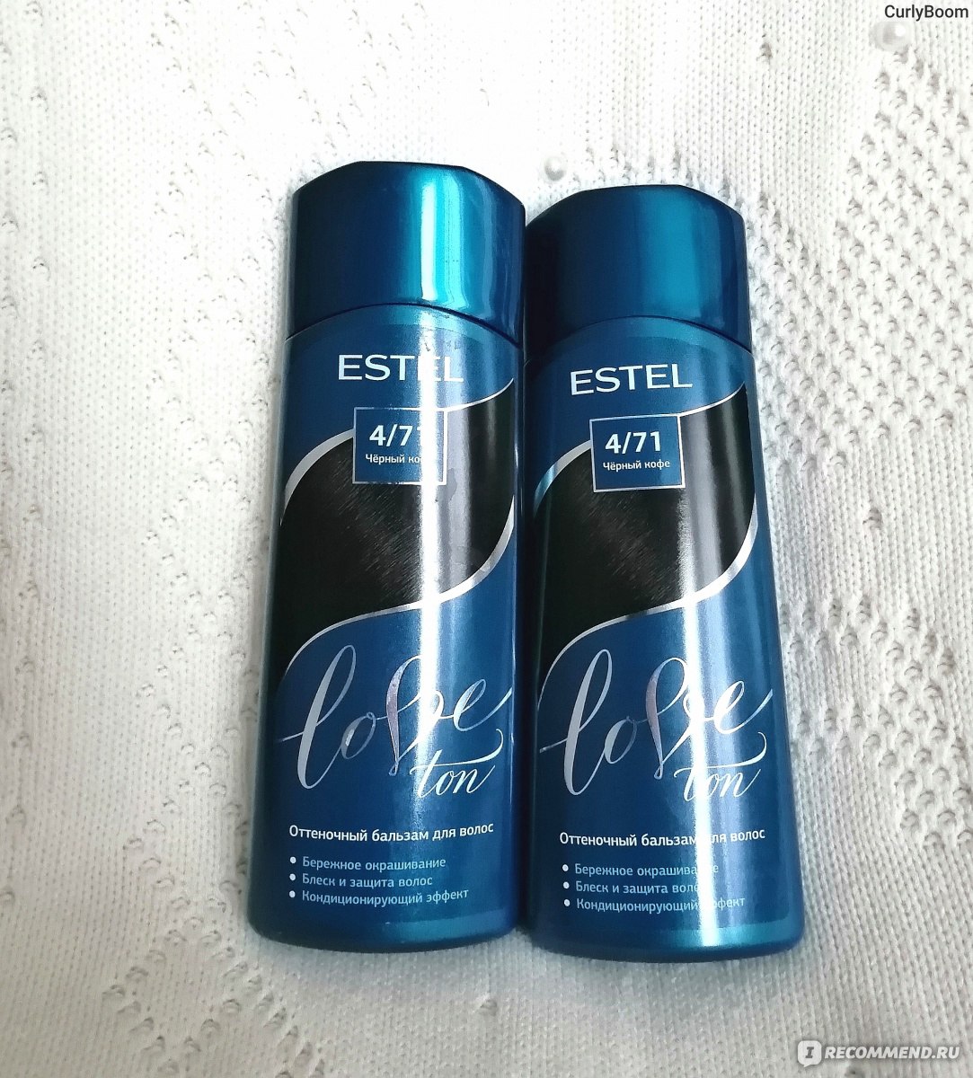 Как правильно пользоваться оттеночным бальзамом для волос estel
