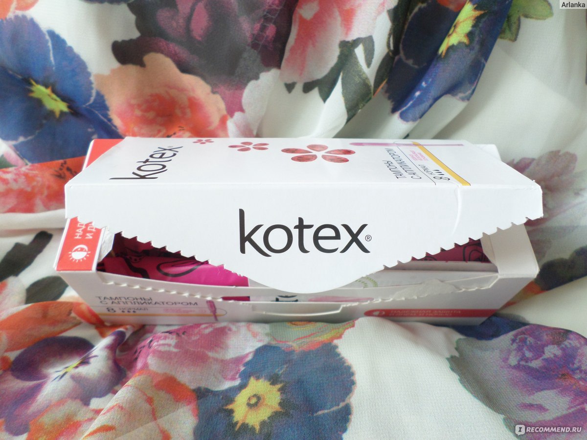 Тампоны Kotex Нормал с аппликатором фото