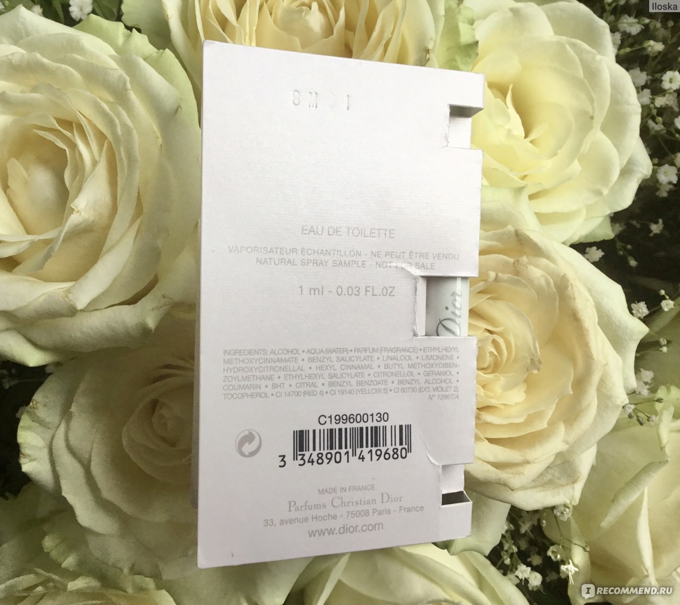 miss dior blooming bouquet ingredients