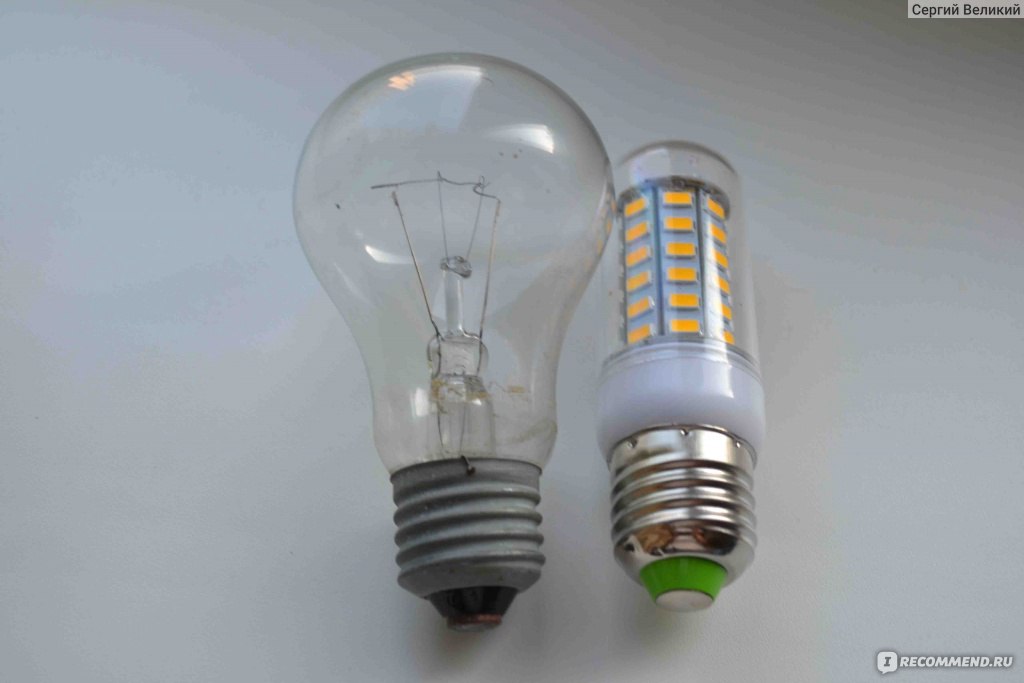 Светодиодная LED лампа Заря — C35 10W E27 4000-4500K SPARK