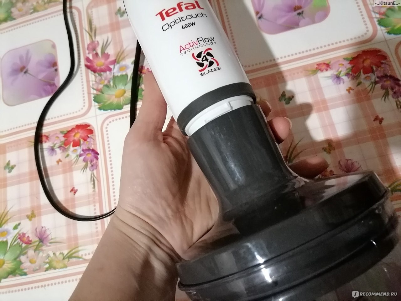 Погружной блендер Tefal Optitouch hb833132