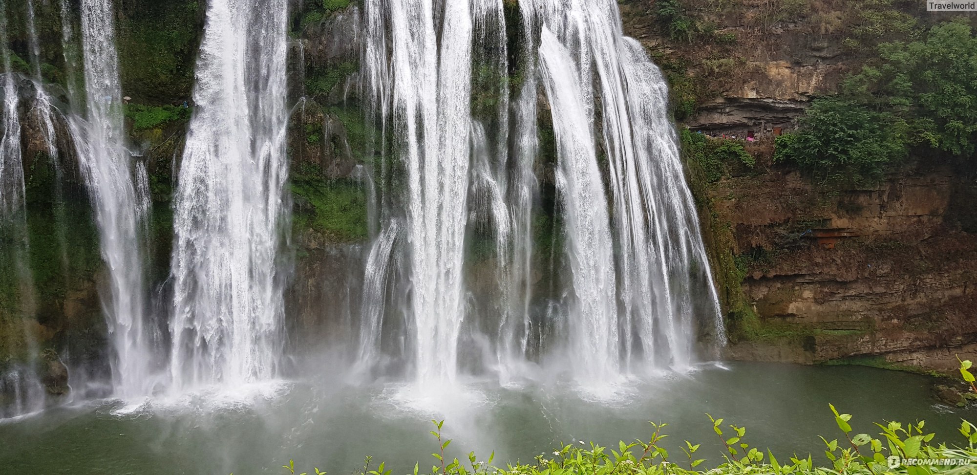 китай водопад хуангошу