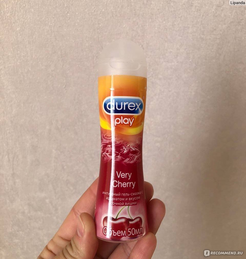 Интимный гель-смазка Durex Play Very Cherry - «Полезная штука, но есть свои  недостатки.» | отзывы