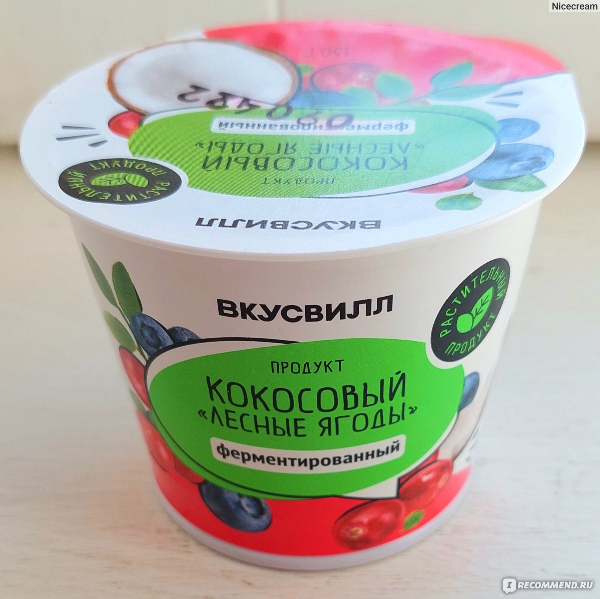 Продукт кокосовый ферментированный ВкусВилл / Избёнка 