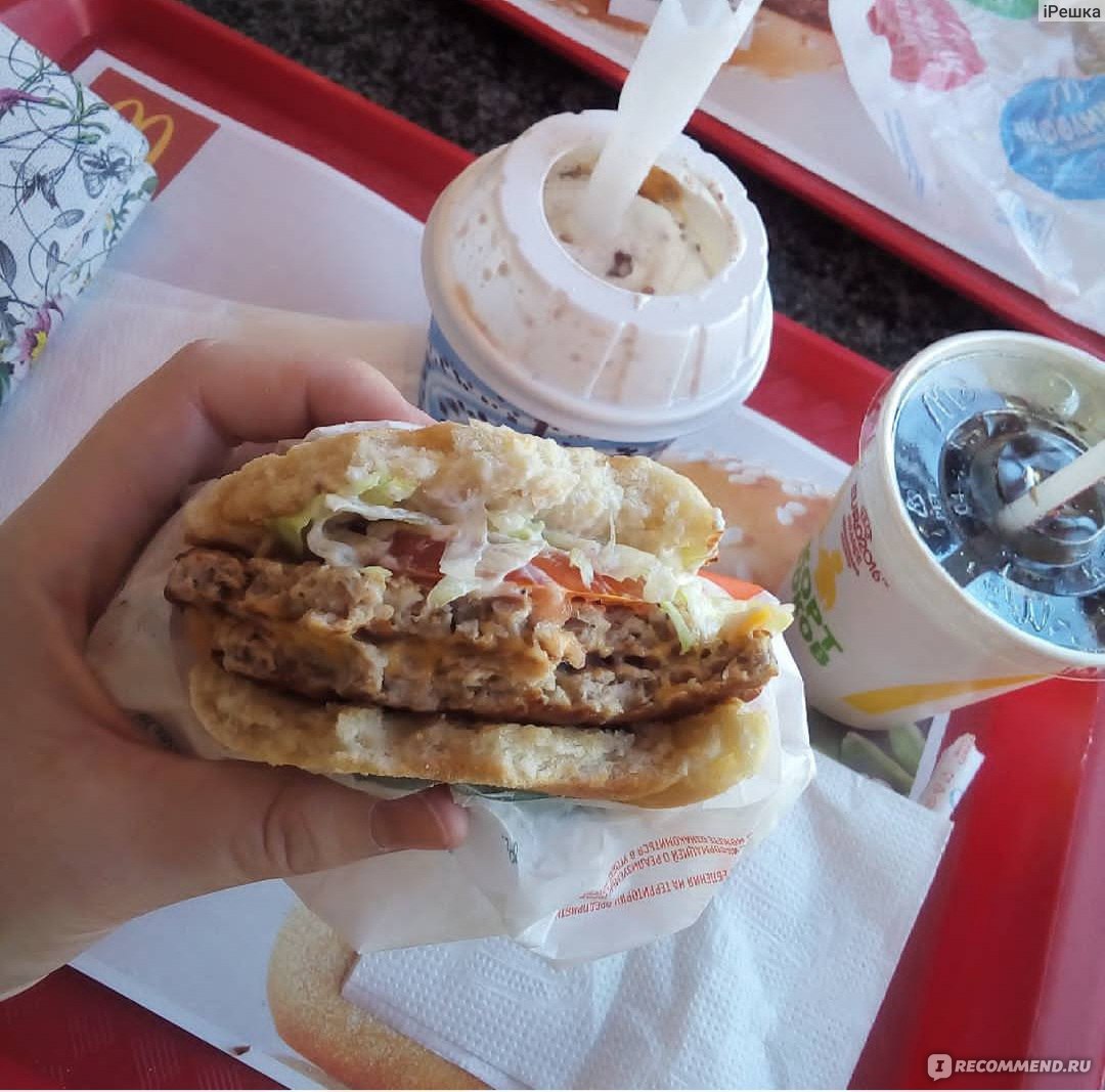 Завтрак для любителей мяса и макдональдса 🍔 Макмаффин с яйцом и свиной котлетой Рецепт | VK