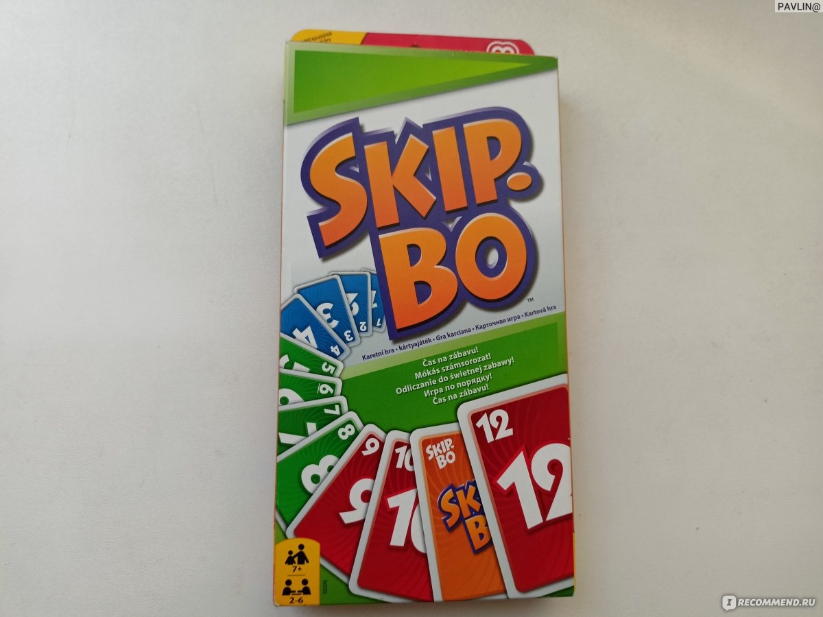 Карточная игра SKIP-BO - «Расскажу, где купить за 200 рублей» | отзывы