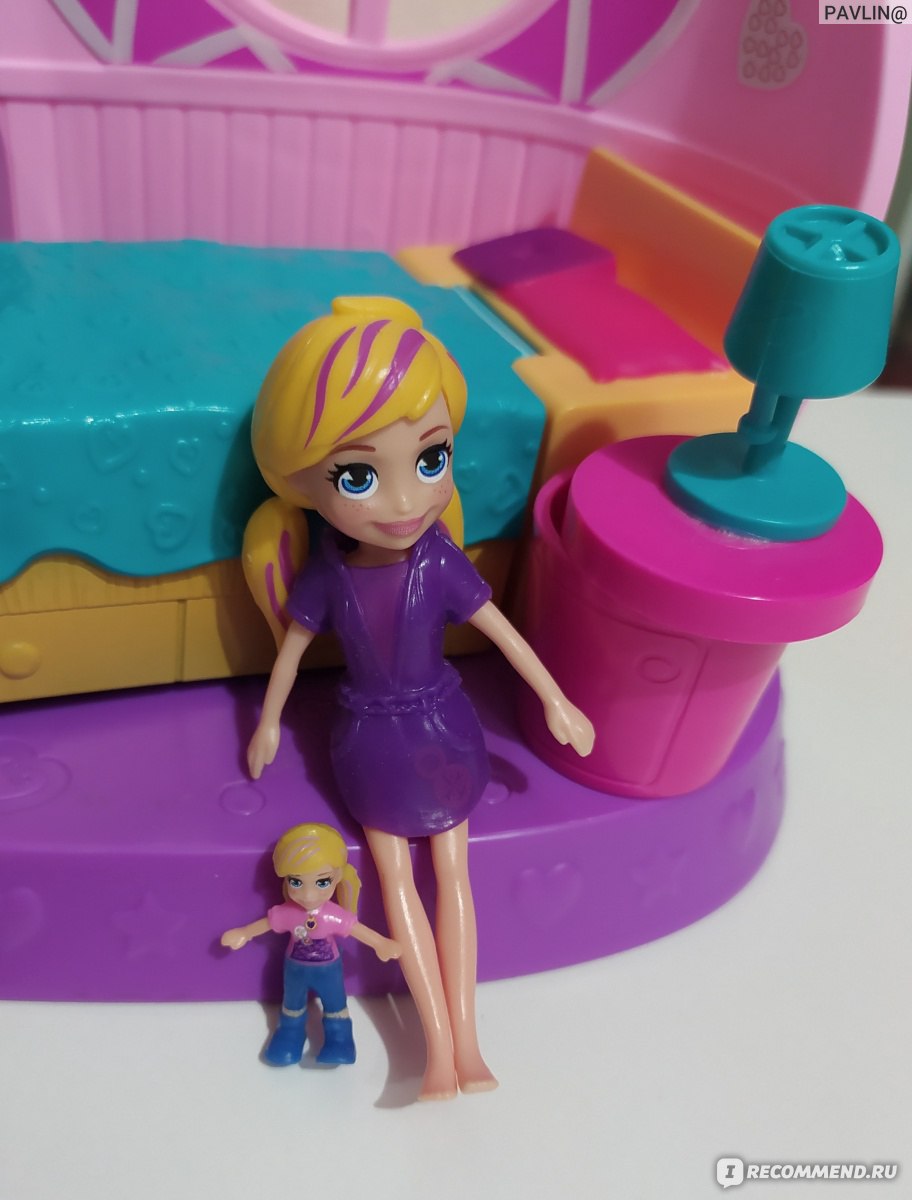 POLLY POCKET Набор игровой Go Tiny Комната FRY98 - «Девочки заценят! » |  отзывы