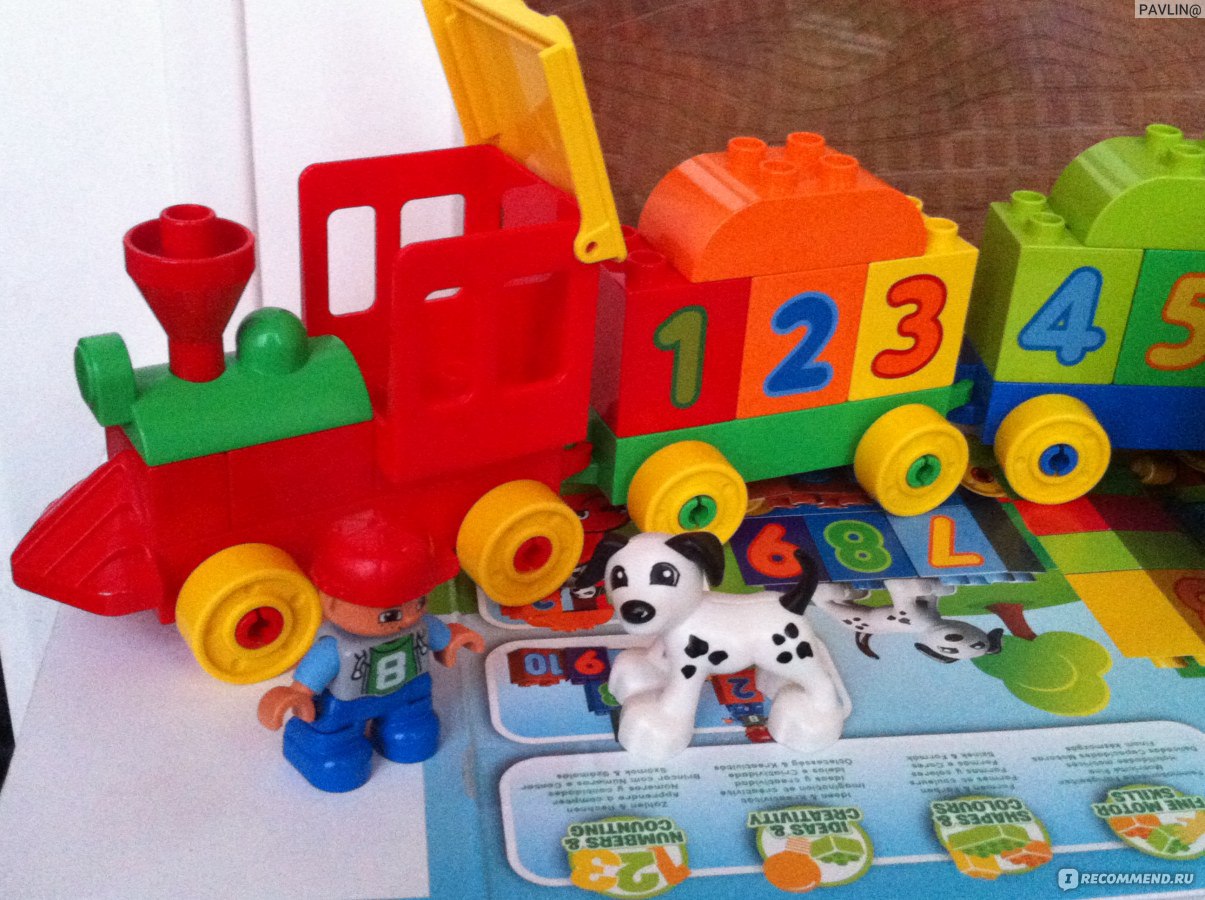 Lego Duplo 10558 Считай и играй Поезд с цифрами - «Стоит ли покупать ...