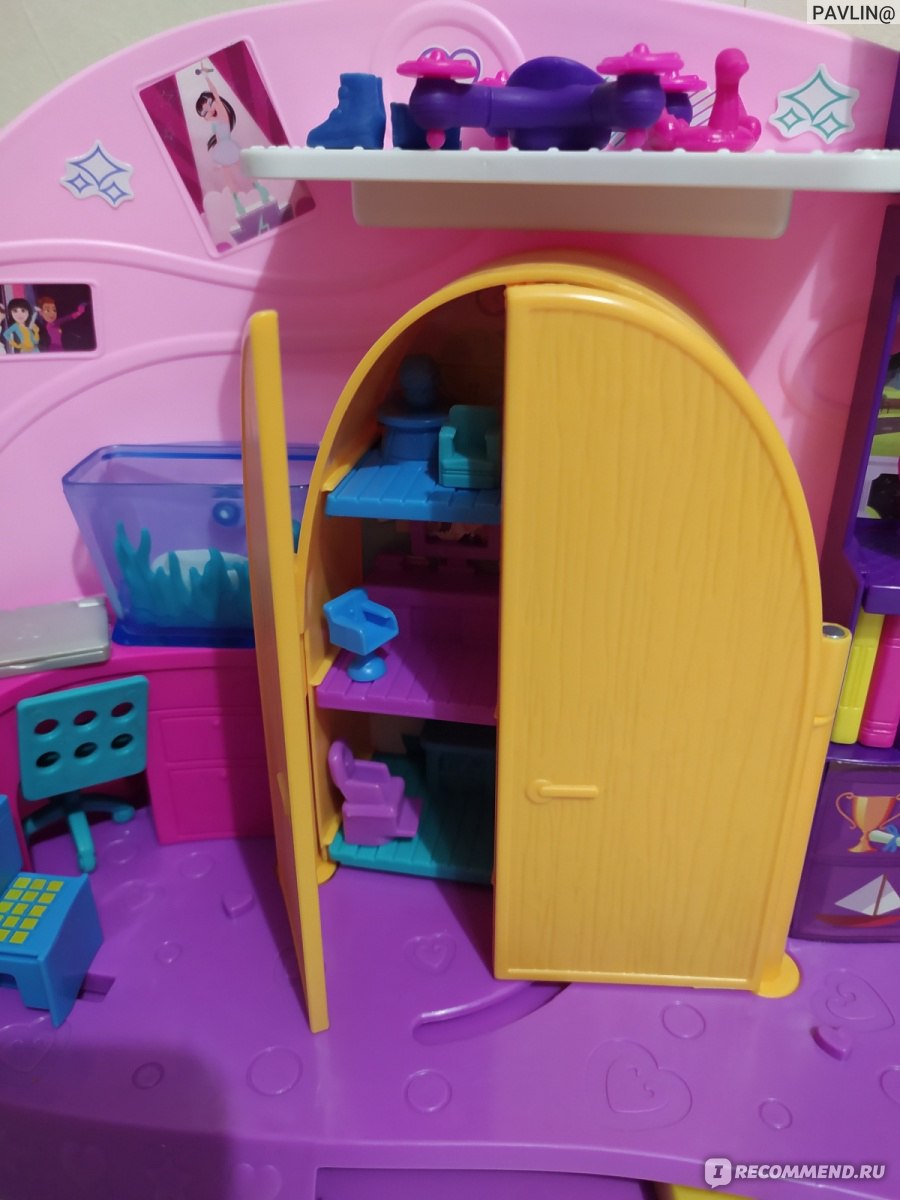 POLLY POCKET Набор игровой Go Tiny Комната FRY98 - «Девочки заценят! » |  отзывы