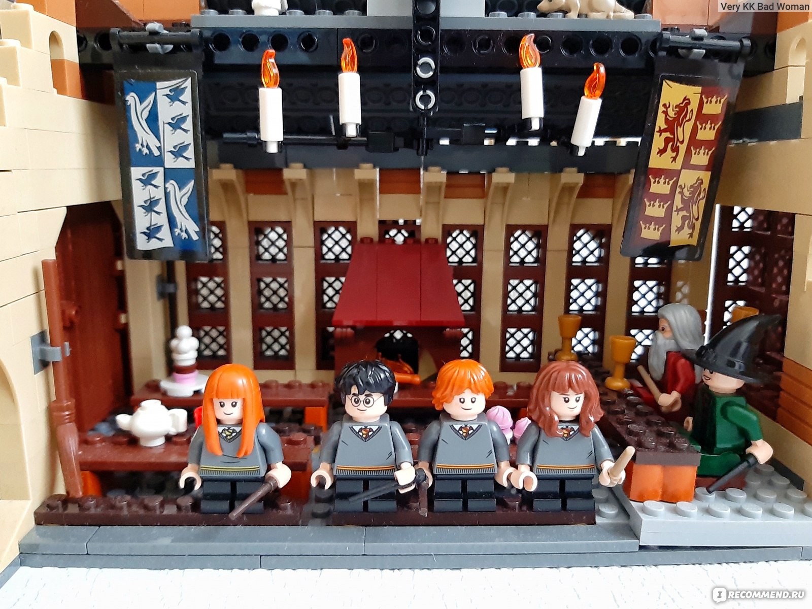 Lego harry potter большой зал