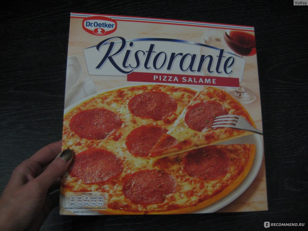 Пицца DR.OETKER Ristorante Pizza Salame - «Какую пиццу брать не стоит,  просто потому, что есть вкусней, причем у этой же фирмы?» | отзывы