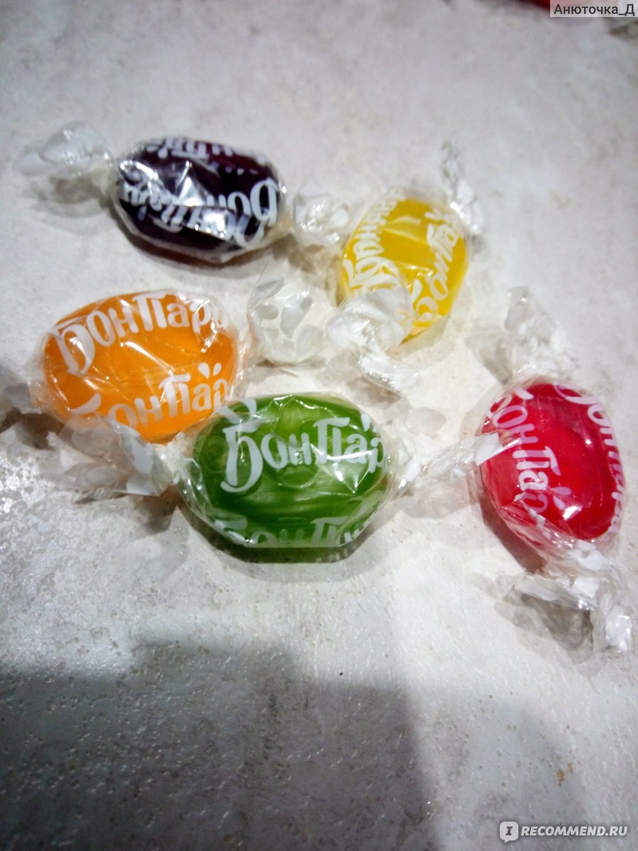 Сосательные конфеты Бон пари
