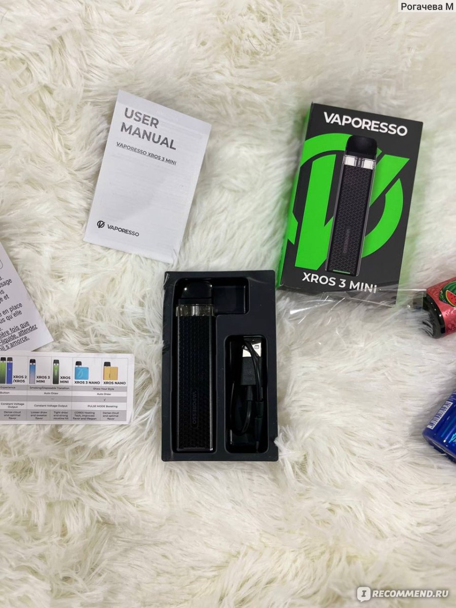 Электронная сигарета Vaporesso xros 3 mini - «А оказывается, я еще и курю.  Маленькая и удобная сигарета, поместиться в любой карман.» | отзывы