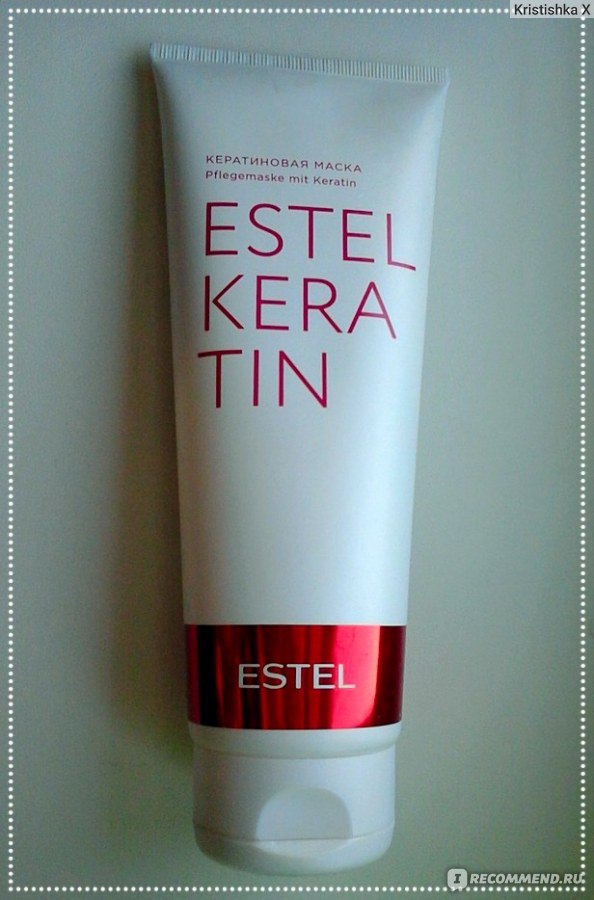 Маска для волос Estel Keratin - «Чудес не ждите ! » | отзывы