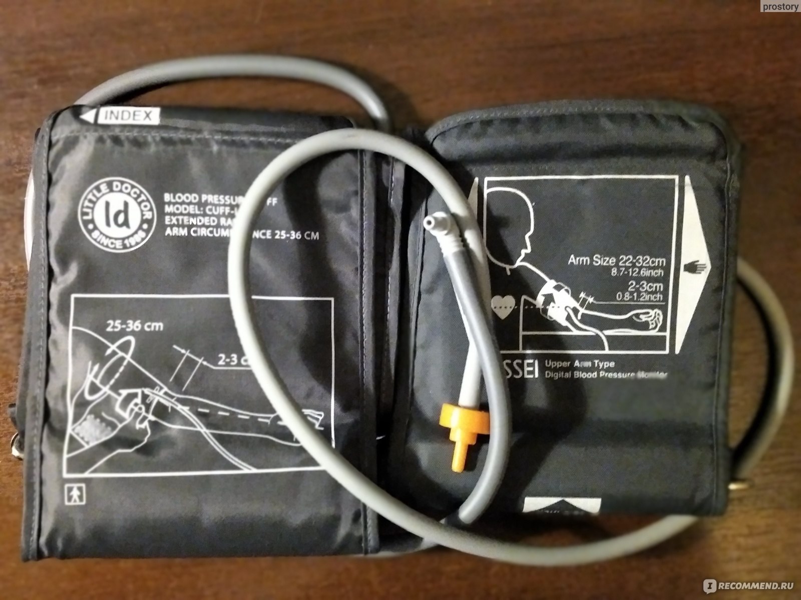 Манжета для тонометра Little doctor CUFF-LDA 25-36 см - «Замена манжеты ...