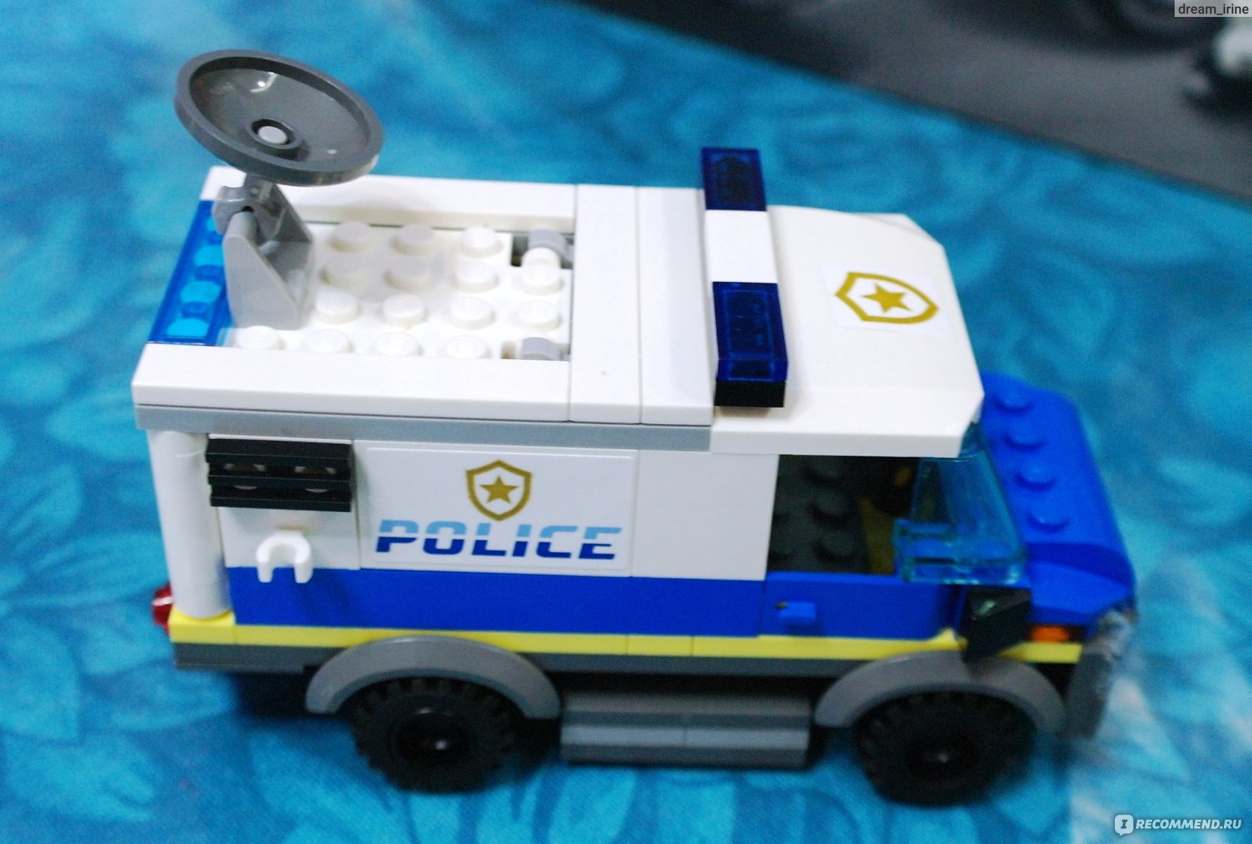 Lego City Police Ограбление полицейского монстр-трака 60245 - «362 детали  для маленьких любителей ограбить банк, погнаться за преступниками и надеть  им наручники!» | отзывы