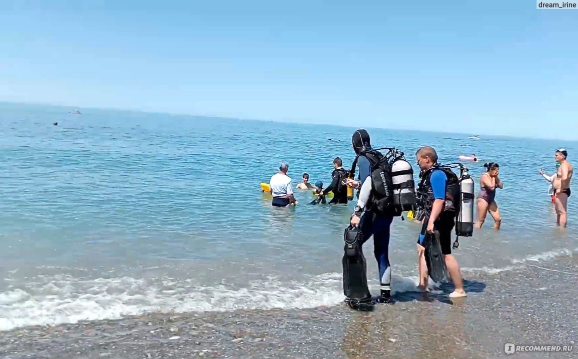 Россия,Краснодарский край, село Волконка - «Тихий, спокойный поселок:  чистое море и возможность быстро добраться до развлечений в Лазаревской  (фото и видео пляжа)» | отзывы