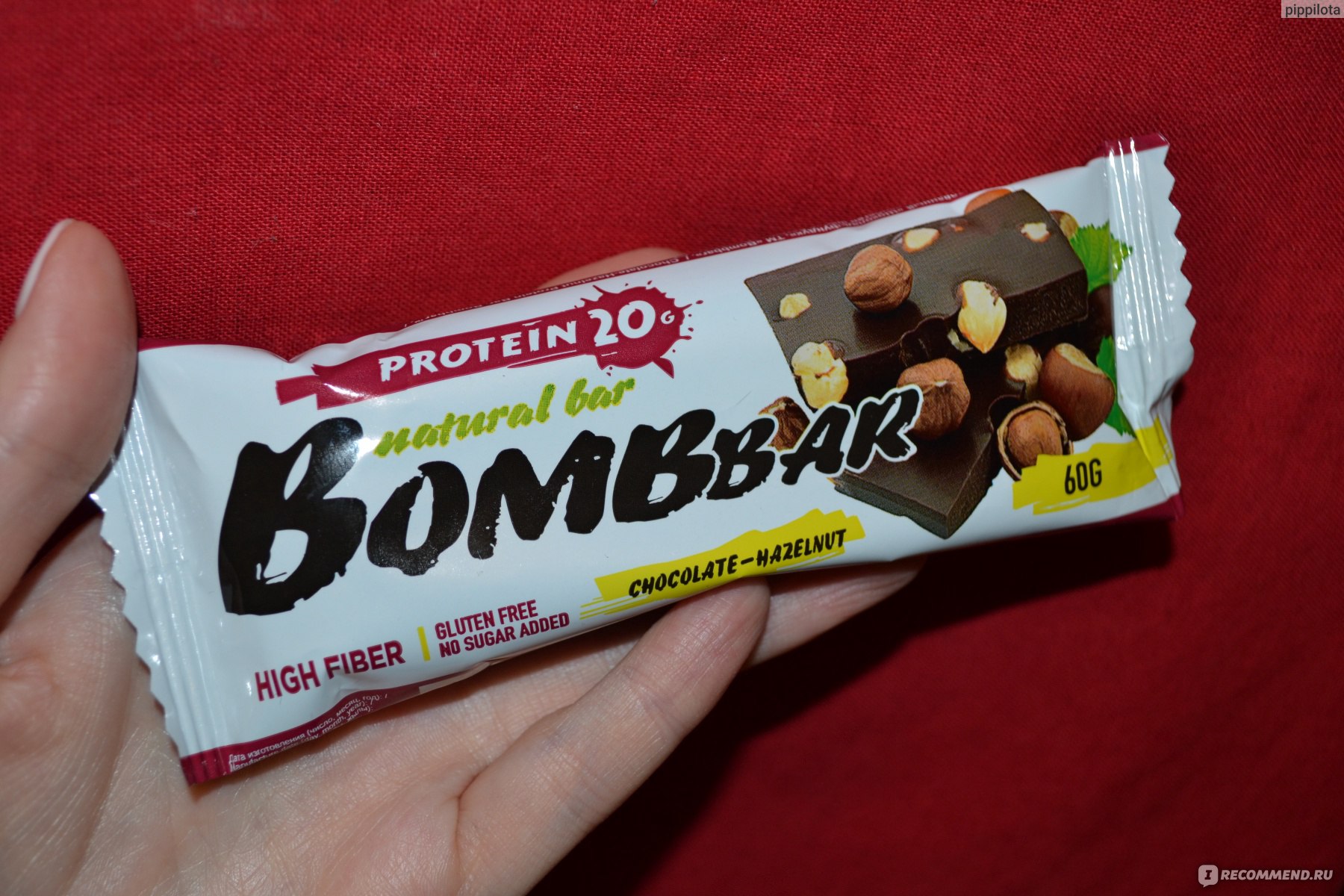 Батончик bombar High Fiber