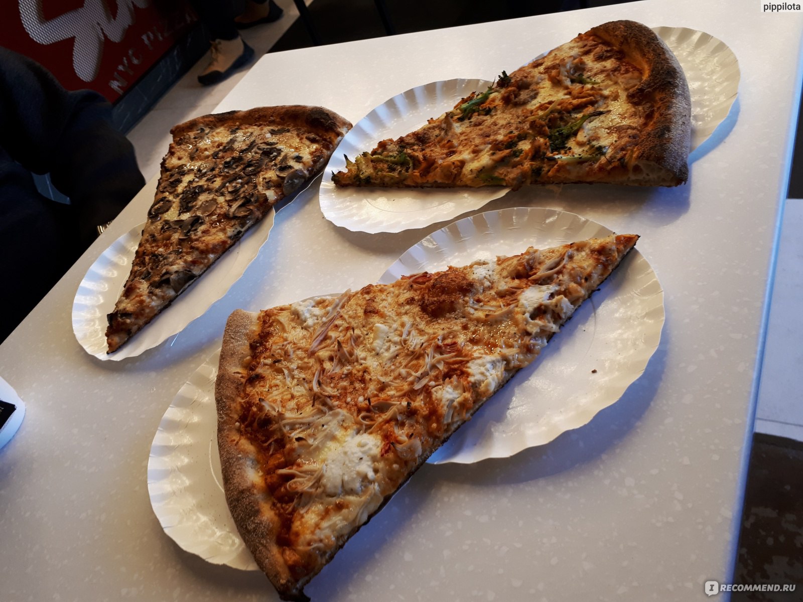 Slice NYC Pizza, Москва - «Пицца в большом городе! Нью-йоркский вкус в  центре Москвы. Один слайс размером с целую пиццу! Уйти голодным не  получится!» | отзывы