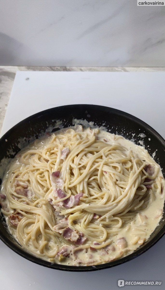 Смесь сухая Maggi (МАГГИ) НА ВТОРОЕ для макарон в сливочном соусе Карбонара  - «Отличная идея для вкусного, питательного ужина » | отзывы