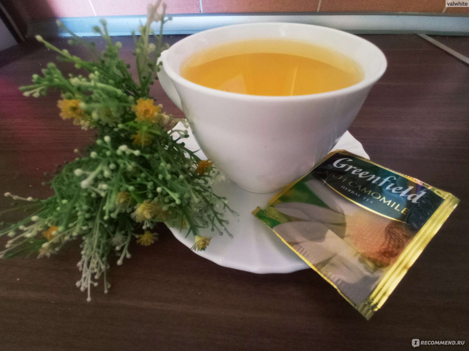 Чай в пакетиках Гринфилд (Greenfield) Rich camomile - «Чай Гринфилд с ...