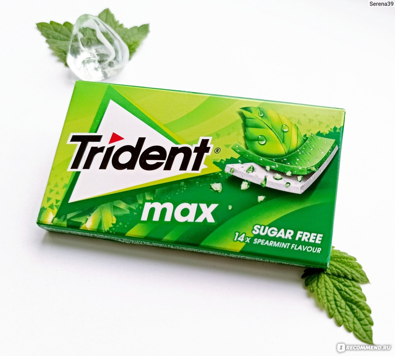 Мятная жвачка. Trident Max жевательная резинка. Жев резинка Тридент Макс 27г мята. Жвачка Trident Макс. Жевательная резинка Trident Max 27г.