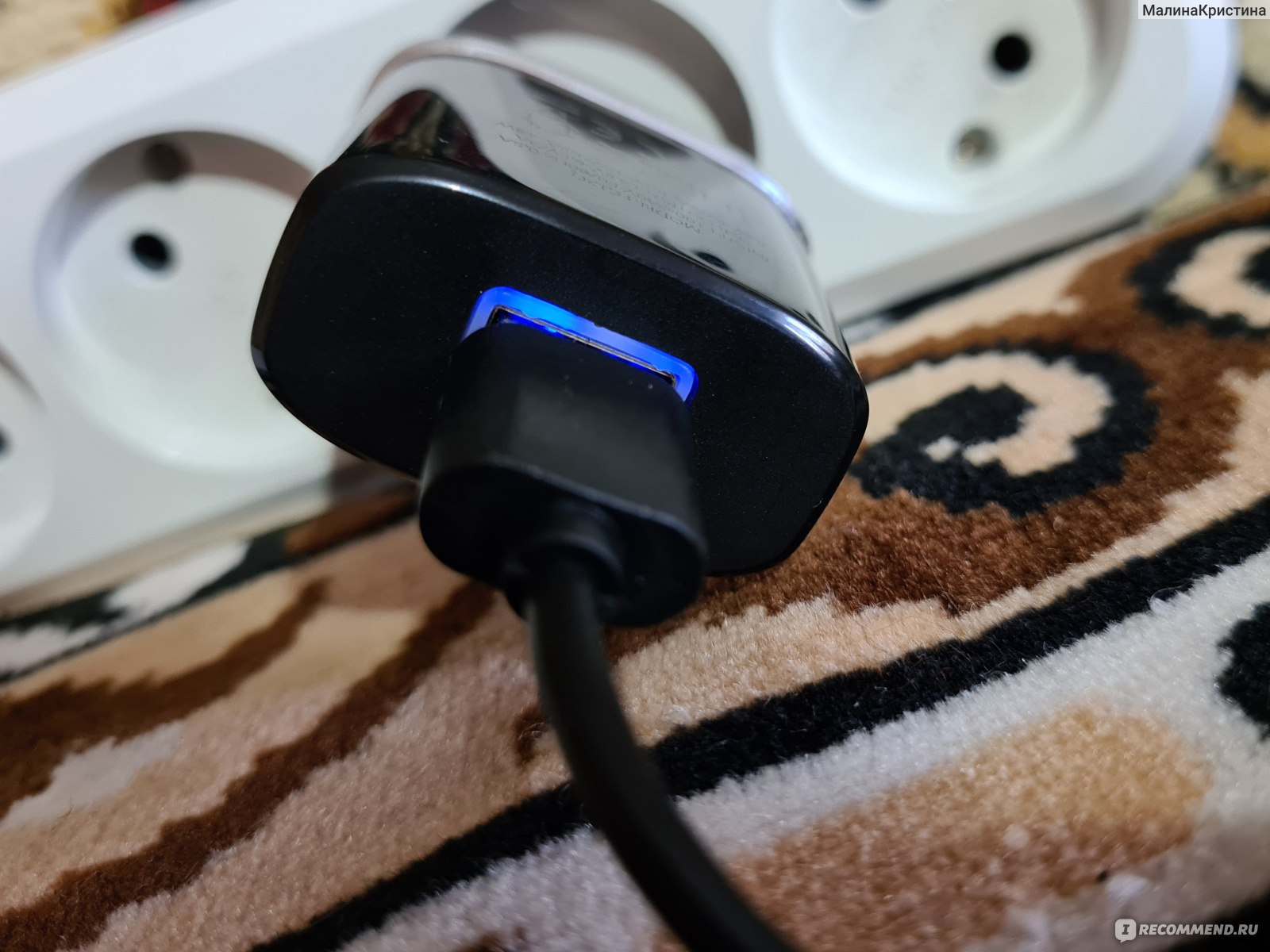 Зарядное устройство HOCO Smart QC3.0 charger (C12Q) фото