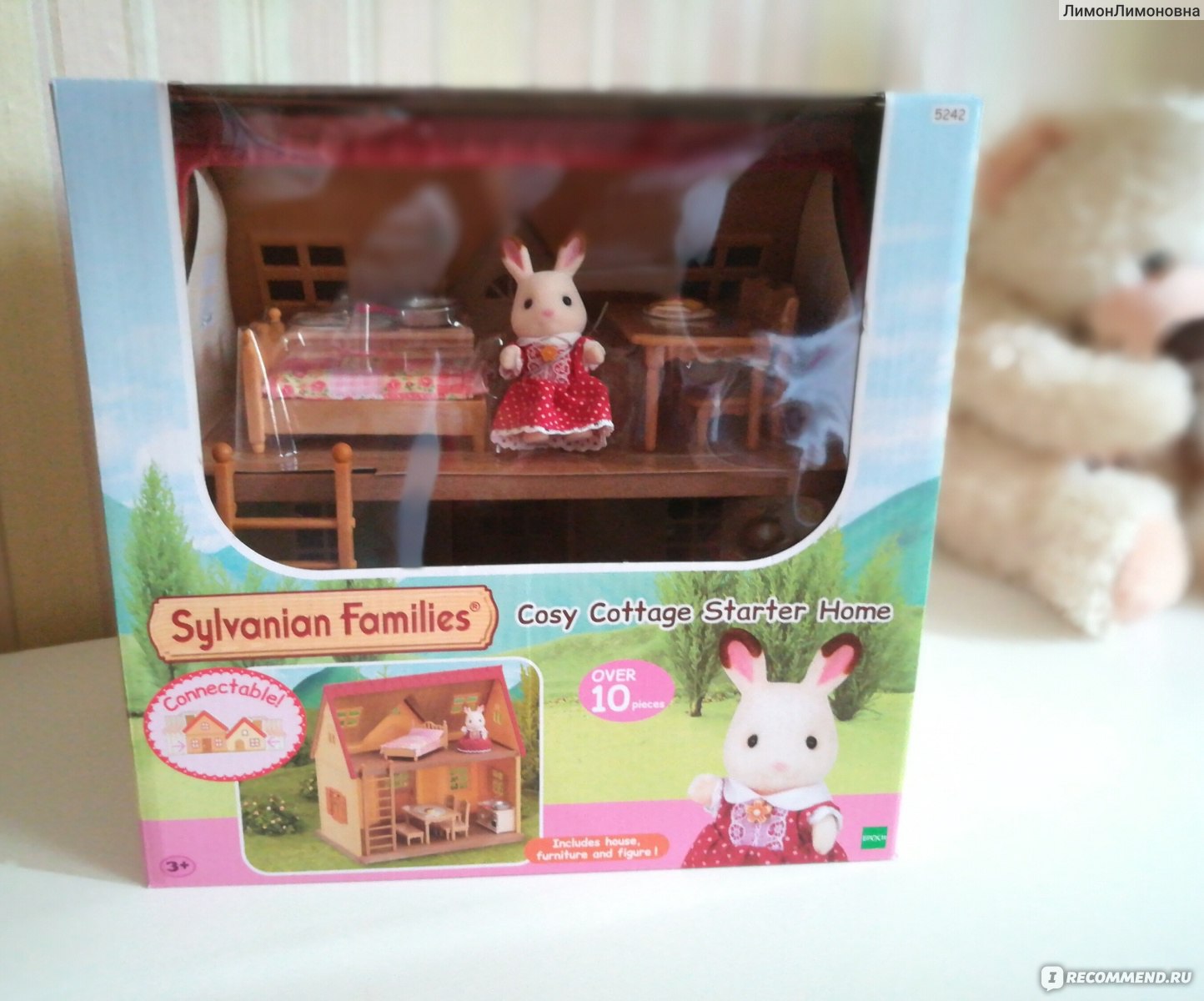 Sylvanian Families Дом Марии - «Замечательный подарок - мини-домик с  шоколадным кроликом Марией. Стартовый набор или именно то, с чего можно  начинать свое знакомство с волшебной семьей Sylvanian Families.» | отзывы