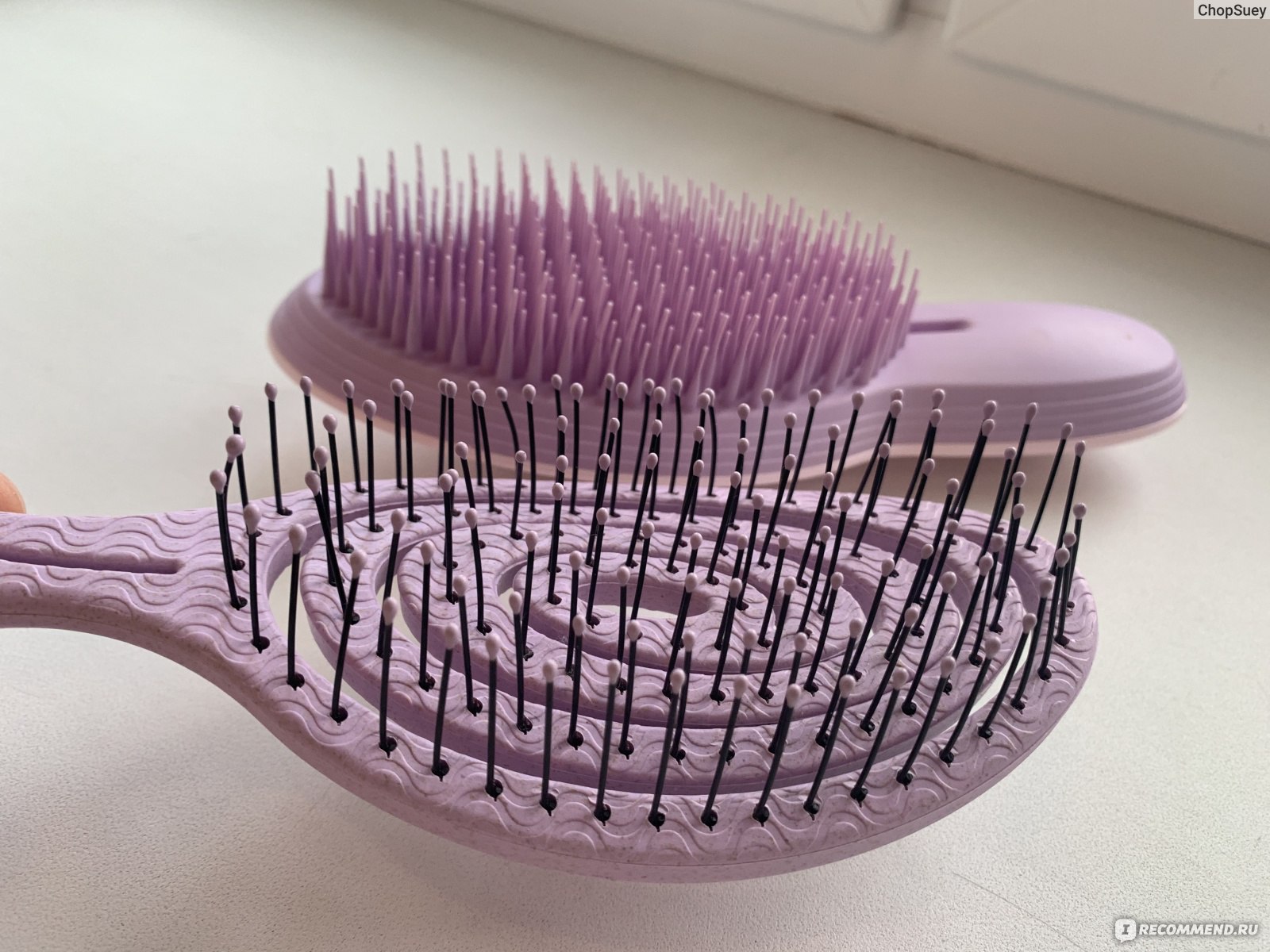 Расчёска массажная Hairmony BIO Овальная расческа Oval brush  фото
