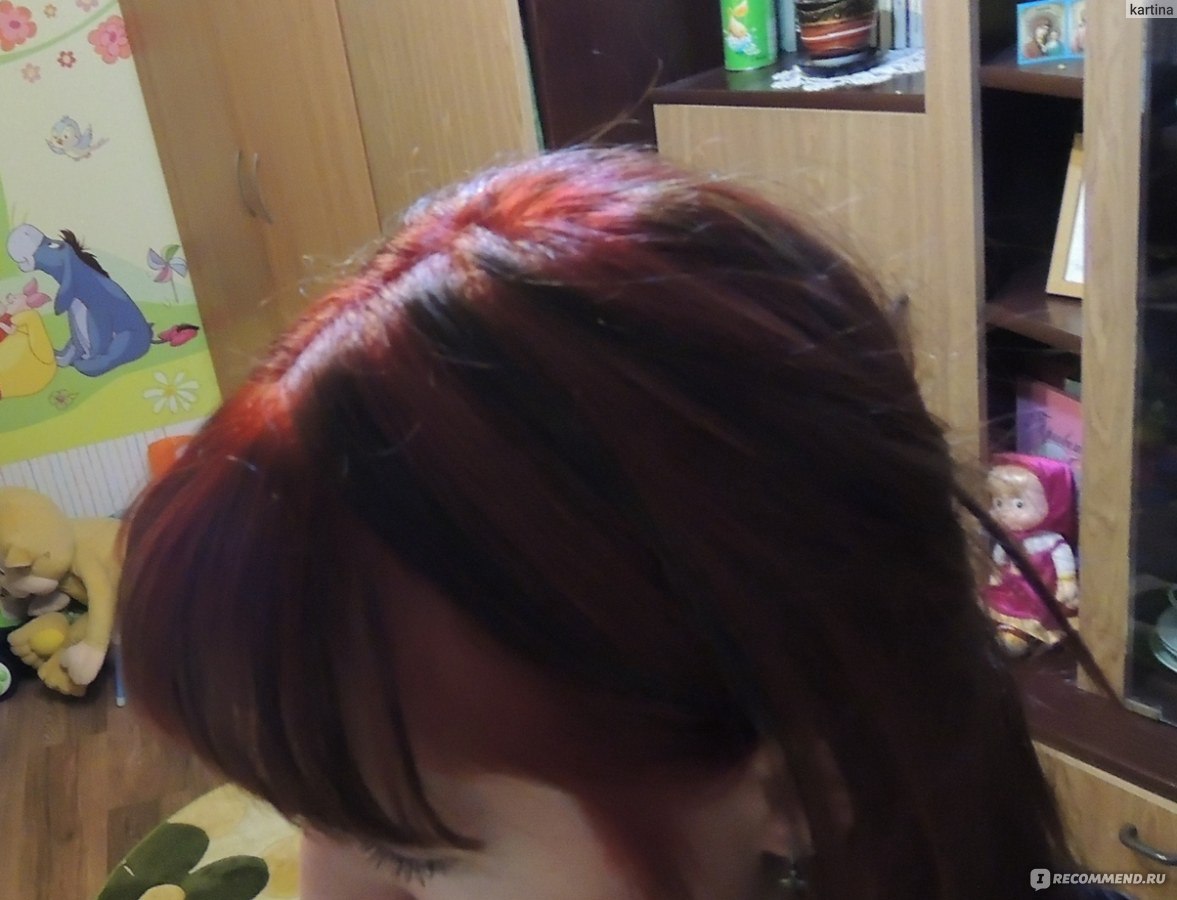 Серобуромалиновый цвет краска для волос
