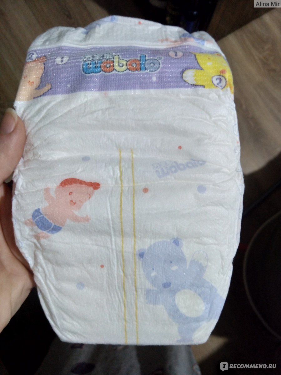 Подгузники Wobalo BABY DIAPER - «Отличный аналог Merries» | отзывы