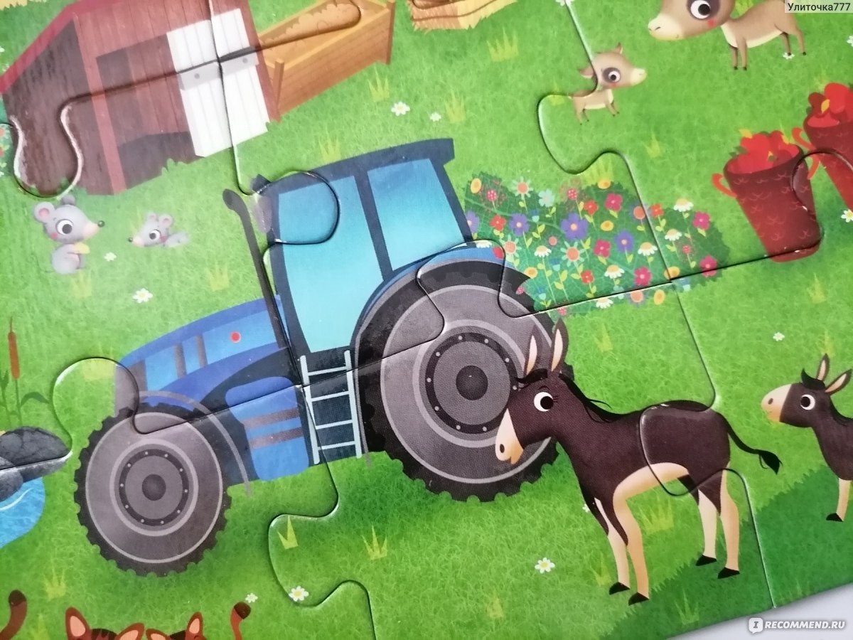 Ludattica Развивающая игра Happy Farm (ферма) 3 в 1 (66780) - «Игра с года  до трех » | отзывы