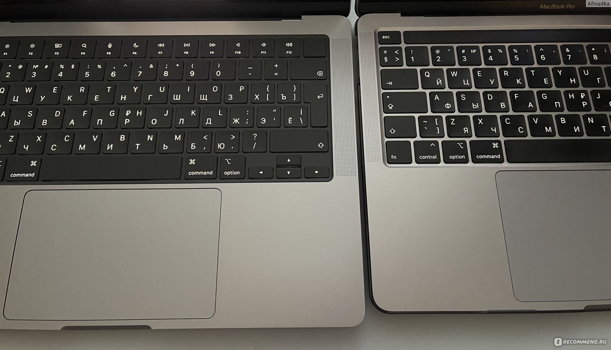 клавиатура Macbook Pro 14'' 2021 и MacBook 13'' 2020