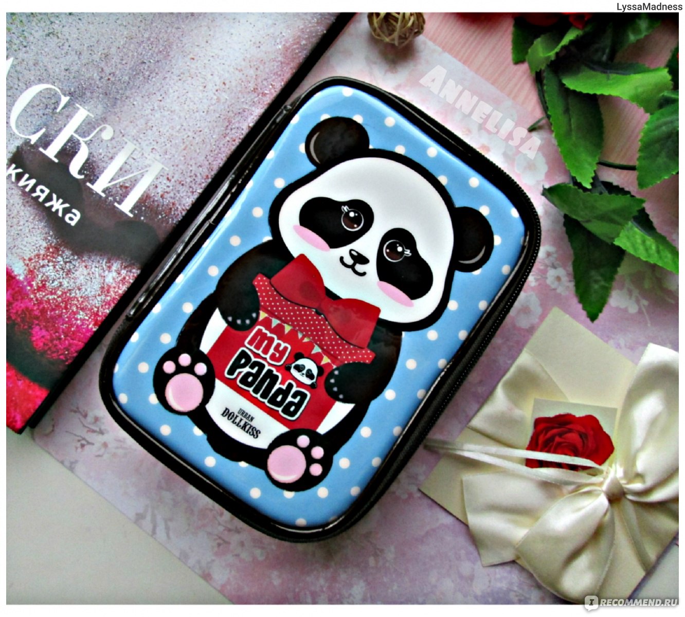 Косметичка Baviphat My Panda Beauty Pouch - «BAVIPHAT My Panda Beauty Pouch  - настоящая 